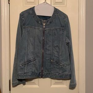 Jean jacket by Chico’s